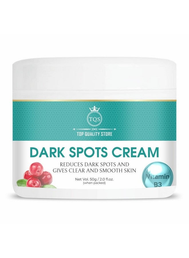 TQS Dark Spots Cream Reduces Dark Sport And Give Clear And Smooth Skin | Face Cream For Glowing Skin & Reduces Dark Spots | Suitable For all Skin Types | 50 g - Image 1