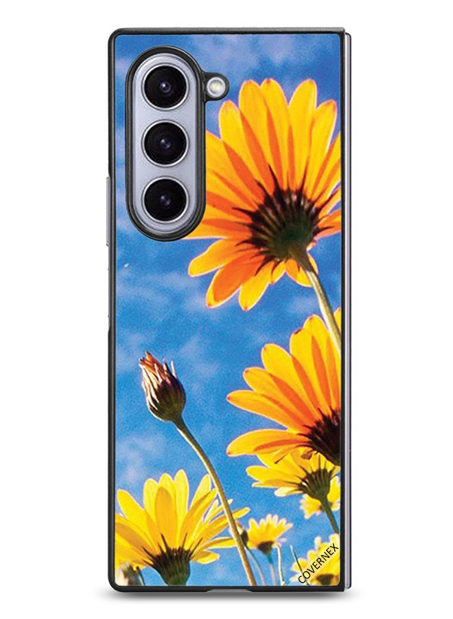 Covernex Samsung Galaxy Z Fold6 Protective Case Cover Sunflowers - Image 1