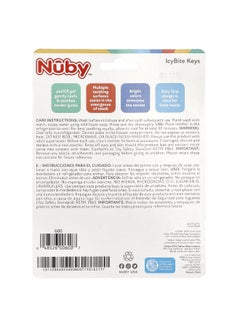 Nuby Nuby, IcyBite Keys, 3+ Months, Blue, 1 Count  - Image 2