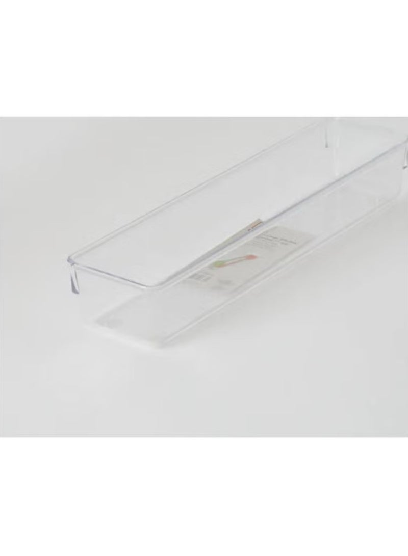هوم بوكس منظم أوميجا للمطبخ بتصميم كبير شفاف 32x5.1x8.1سم - Image 3