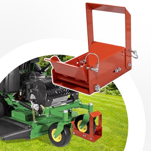ELITEWILL Lawn Mower Wheel Power Locker Caster Tire Lock Down to Landscape Trailer- for Tires with 7"-10" Diameter and 6.5" Width or Less - Image 1