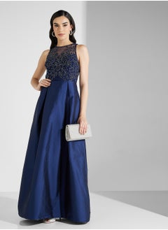 Adrianna Papell Embellished Tiered Dress  - Image 1