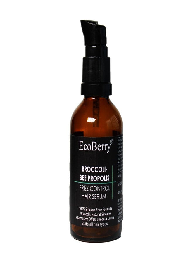 EcoBerry Broccoli Bee Propolis Frizz Control Hair Serum, Moroccan Argan Oil, Enhances Shine Strengthens Hair Follicles, Natural Conditioner & Silicone Alternative, Chemical/Silicone/Paraben Free, Veg - Image 2