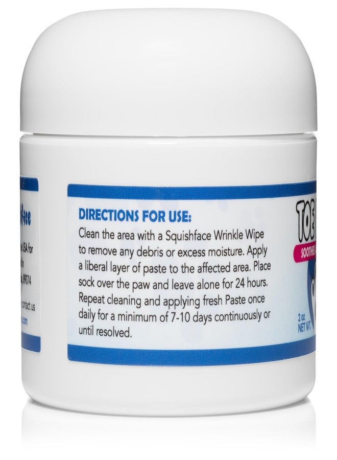 Squishface Toe Paste - Dog Paw Balm, Dog Paw Yeast Care, Soothing Dog Paw Cream for Happy, Healthy Paws! 2oz. - Image 3