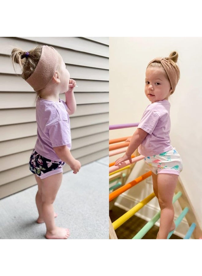 BIG ELEPHANT BIG ELEPHANT Baby Girls Training Underwear for Toddler Cotton Training Pants Soft and Absorbent  - Image 3