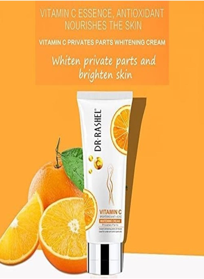 DR. RASHEL Dr. Rashel Vitamin c privates parts whitening cream, Cleansing MIlk, whitening soap (set of 3)  - Image 2