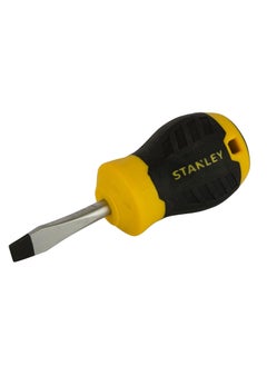 Stanley STANLEY STMT60825-8 6.5x38mm Cushion Grip Standard Screwdriver (Yellow and Silver)  - Image 1