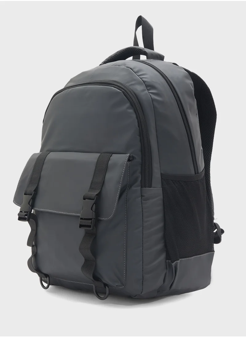 سفنتي فايف Multiple Compartment Padded Backpack