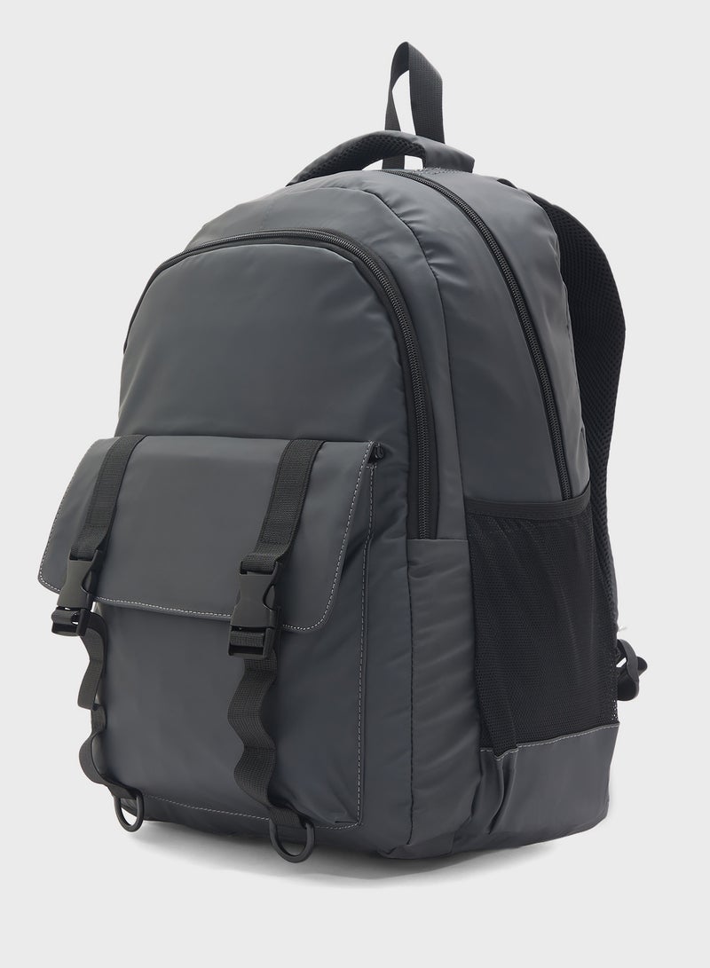 سفنتي فايف حقيبة ظهر مبطنة متعددة الجيوب - Image 2