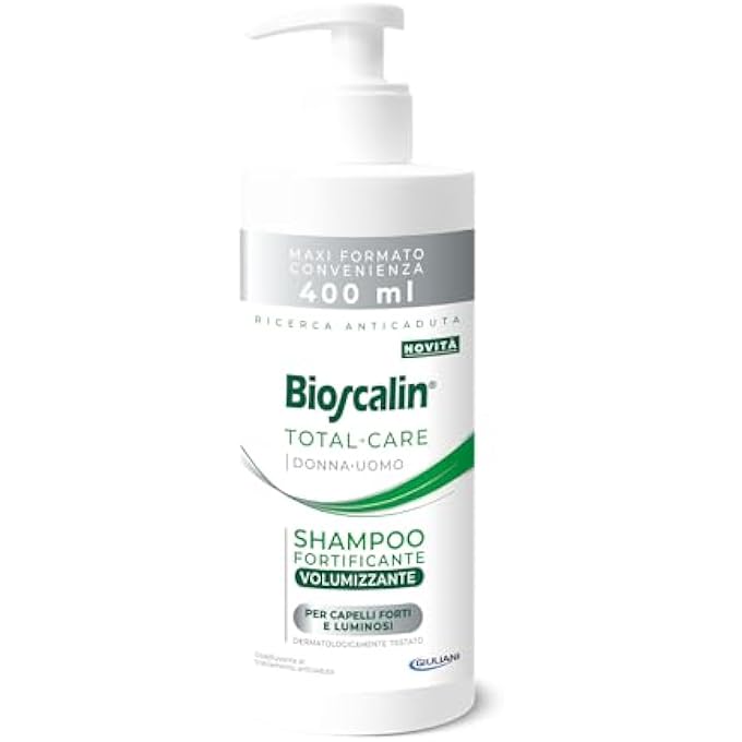 TOTALCARE STRENGTHENING AND VOLUMISING SHAMPOO, PROMOTES THE WELLBEING OF THE HAIR AND SCALP, FOR MEN AND WOMEN, FOR DAILY USE, 400 ML - Image 1