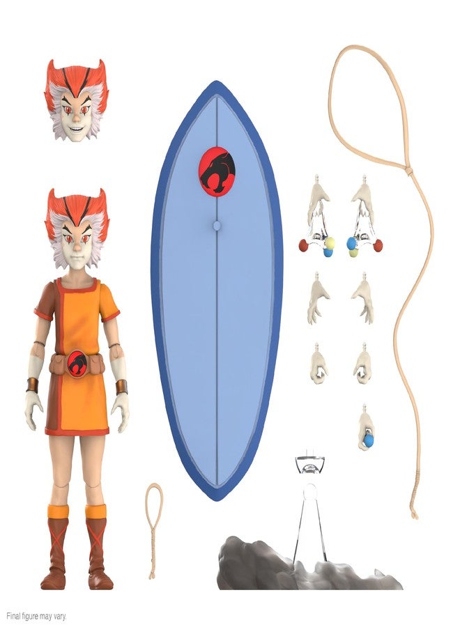 Super7 ULTIMATES! Thundercats WilyKat - 7" Thundercats Action Figure with Accessories Classic Cartoon Collectibles and Retro Toys - Image 1