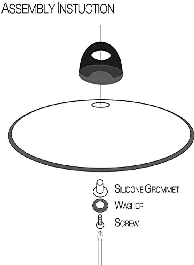 BERYLER مقبض بديل لغطاء القدر من BERYLER (عبوة من قطعتين)، مقابض عالمية لأدوات الطبخ، قطع غيار مناسبة لأجهزة الطهي البطيء والمقالي - Image 3