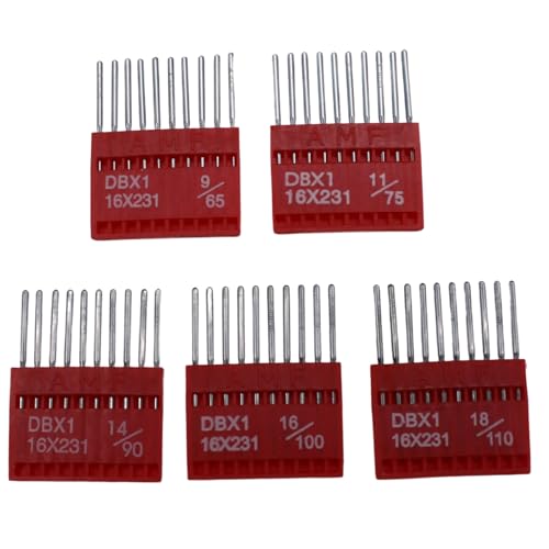 Cutex 50 Industrial Sewing Machine Needles Compatible with Juki DDL5550 DDL8500 DDL8700 - Image 1