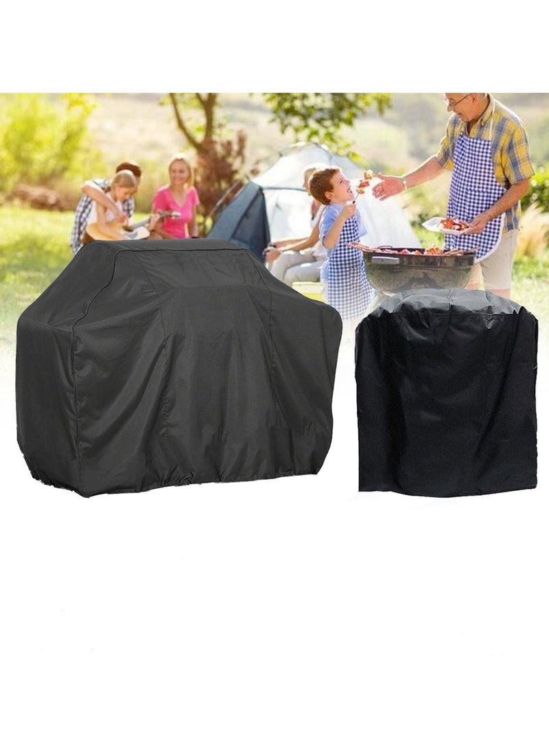 Goolsky Grill Cover, BBQ Grill Cover Waterproof Weather Resistant, UV Fade Resistant PU Coating - Image 1