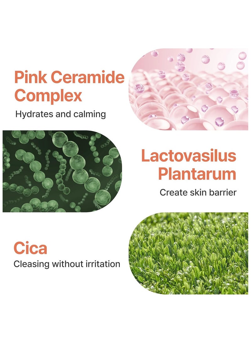 Dr.Bio Double Layering Cleansing Water 480g – Bi-Phase Makeup Remover with Probiotics & CICA – Vegan & Sensitive Skin Safe - Image 5