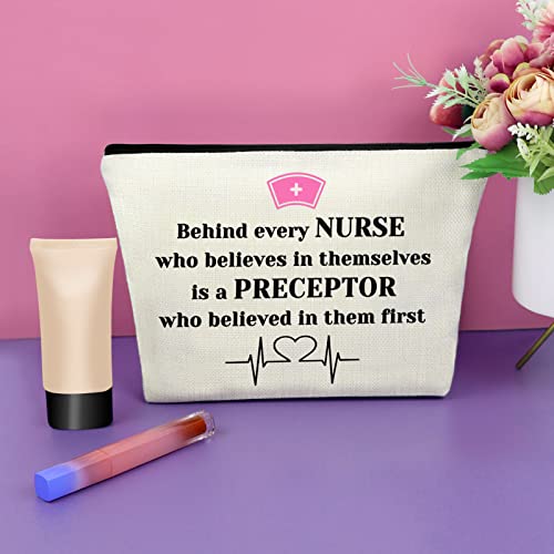 Sazuwu Nurse Gifts for Women Makeup Bag Nurse Week Appreciation Gifts Nurse Practitioner Gifts Cosmetic Bag Best Nurse Practitioner Ever Gifts Graduation Retirement Birthday Gifts Travel Pouch - Image 4
