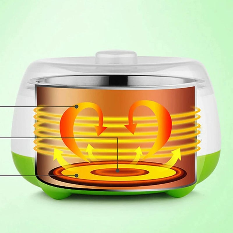 FEBLICH Yogurt Maker Machine With Stainless Steel Inner Container With Temperature Control Electric Yogurt Maker DIY Maker For Home Kitchen 1 Liter Automatic Yogurt Maker - Image 5