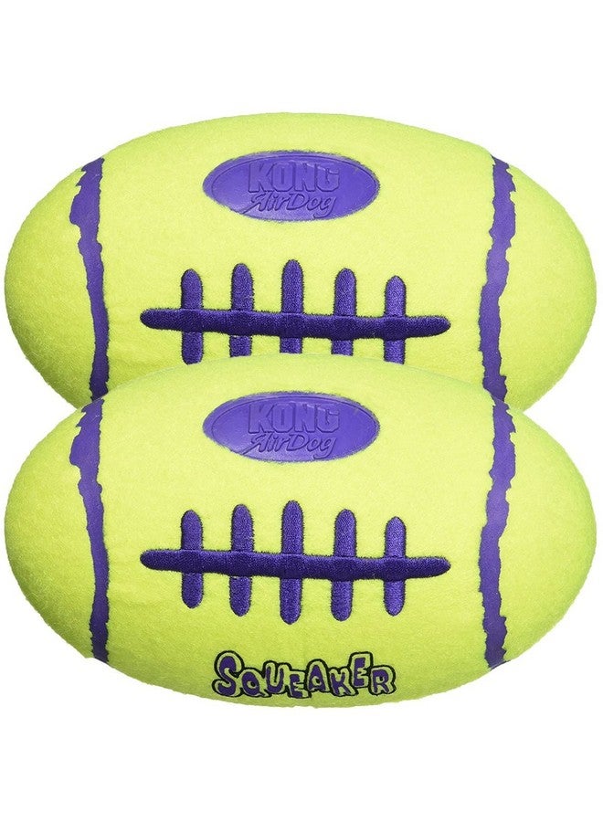 كونج لعبة كرة القدم للكلاب KONG Air Squeaker [مجموعة من قطعتين] المقاس: متوسط