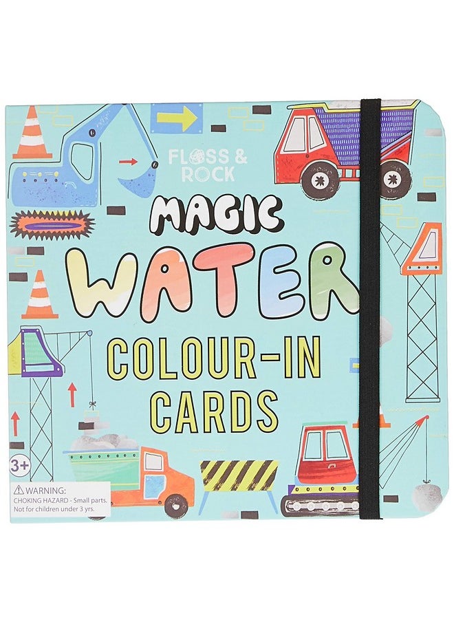 Floss & Rock - Floss And Rock Construction Magic Water Pad And Pen - Image 1