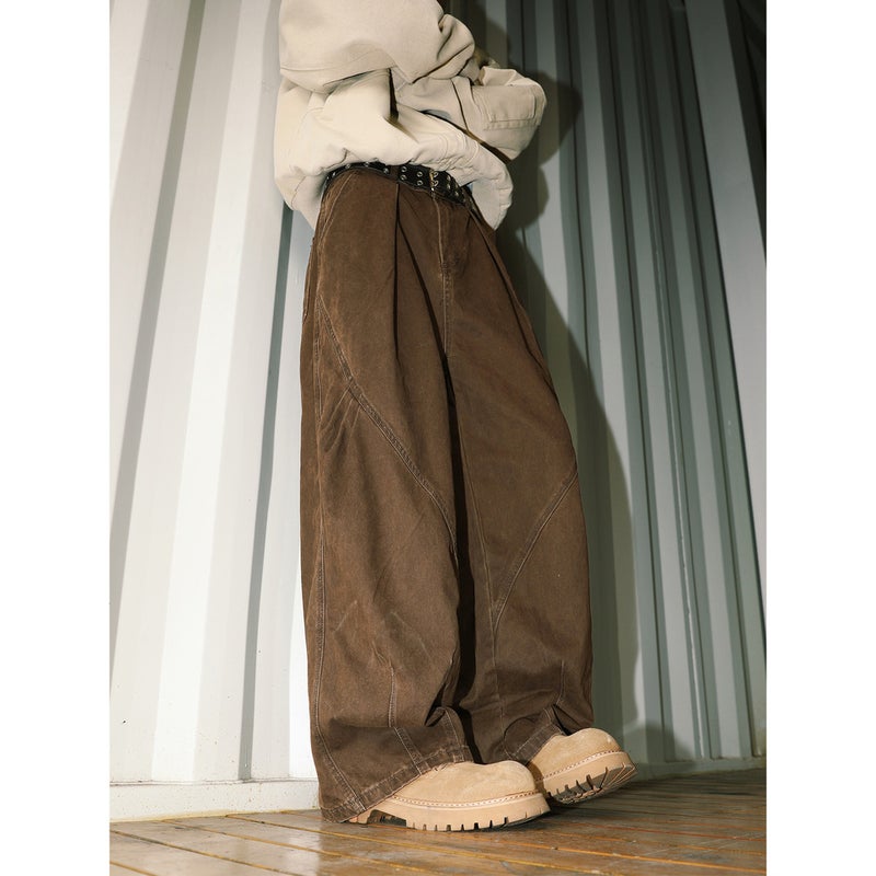 Unisex Classic Denim Jeans Loose Fit Daily Outdoor Wear - Image 4