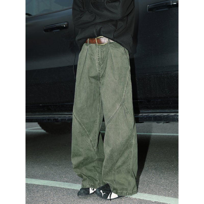 Unisex Classic Denim Jeans Loose Fit Daily Outdoor Wear - Image 5