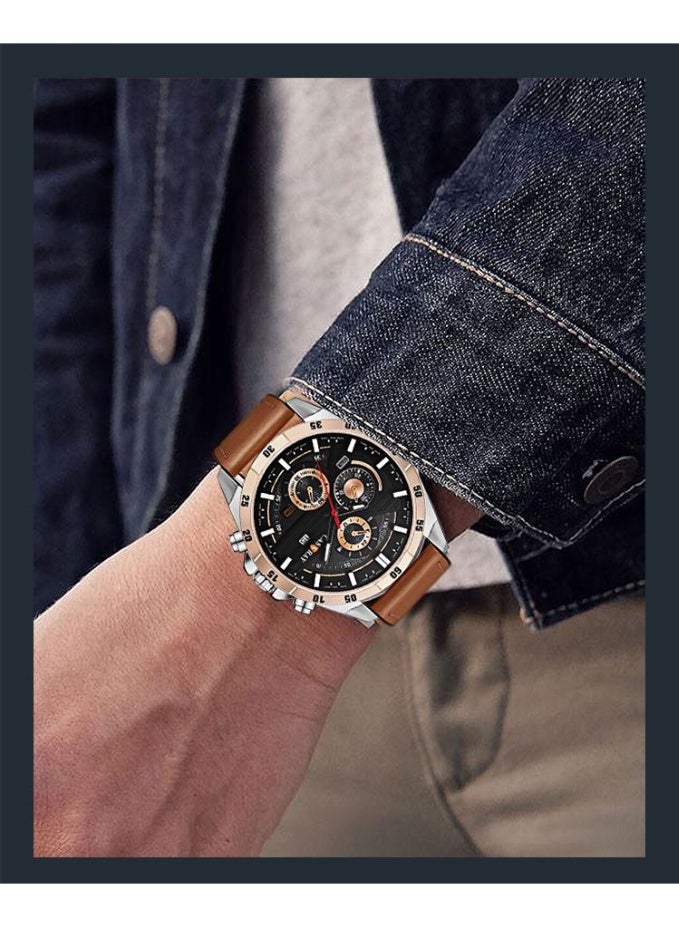 CASSRAY New fully automatic movement men's waterproof stylish sport night light trendy men's watch - Image 2