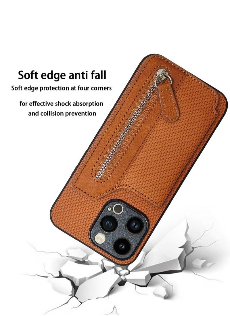 X-level iPhone 15 Pro Max/iPhone 15 Ultra Wallet Case Cover With 【RFID Blocking】Wallet Zipper Credit Card Phone Holder With Flip Camera Len Protector PU Leather Back Anti-Scratch Shockproof Cover  - Image 3
