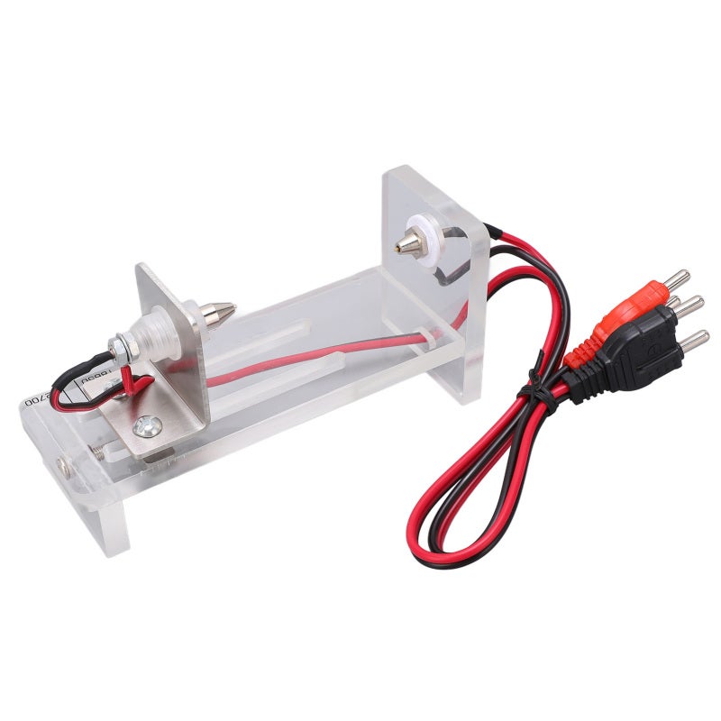Battery Holder Clip: Premium Acrylic Stable Holding Rack - Smart Clamping 4 Wire Tester for AA AAA 18650 26650 Battery Indoor Outdoor Use - Image 1