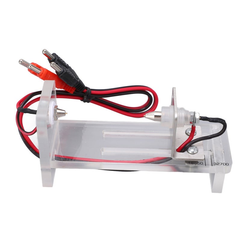 Battery Holder Clip: Premium Acrylic Stable Holding Rack - Smart Clamping 4 Wire Tester for AA AAA 18650 26650 Battery Indoor Outdoor Use - Image 4