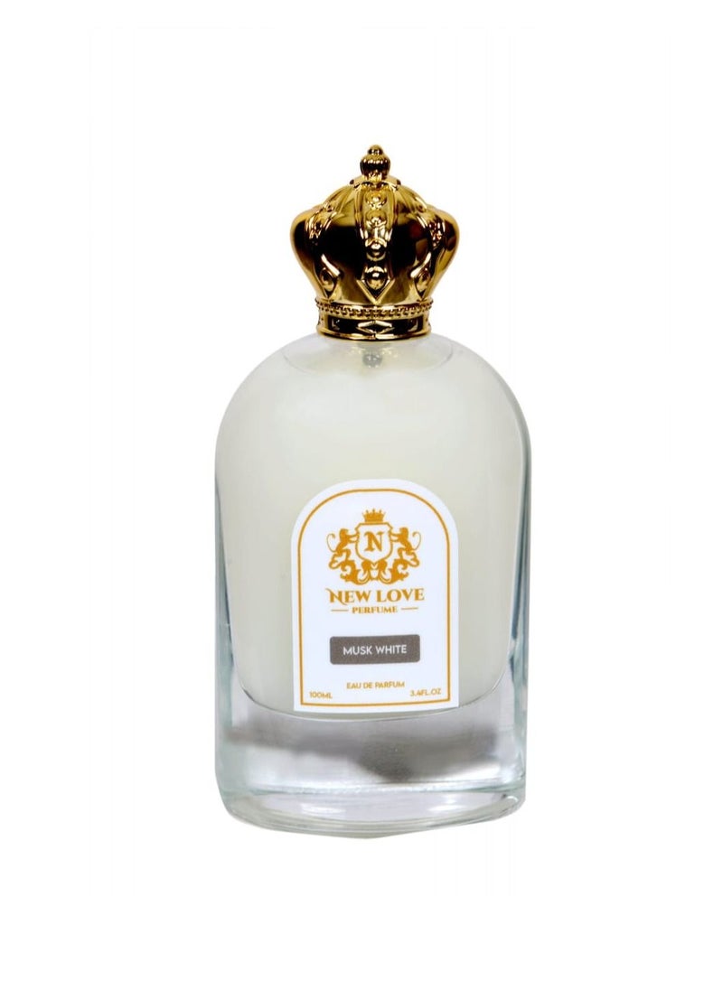 نيو لوف  عطر مسك الطهارة بلمسه فرنسية EDP 100 مل 