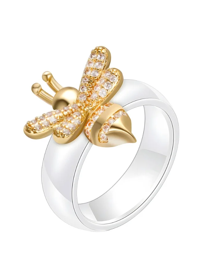 The Golden Nectar Bee Ring