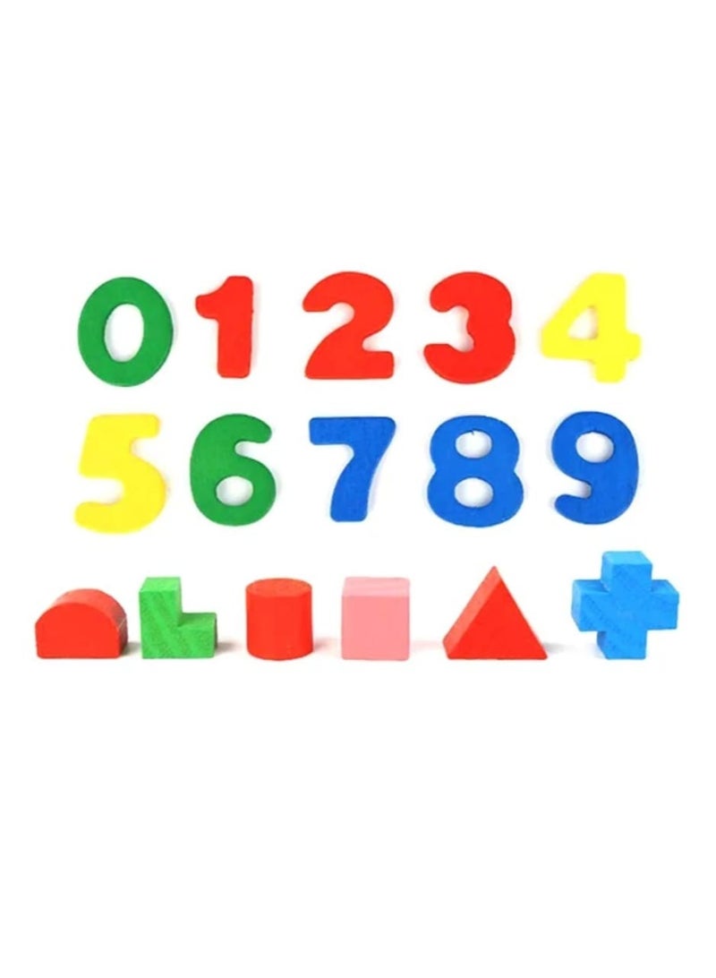 MARAH TOYS Features a unique educational development figure and wooden learning toys for children 13.5x11.5x11cm - Image 4