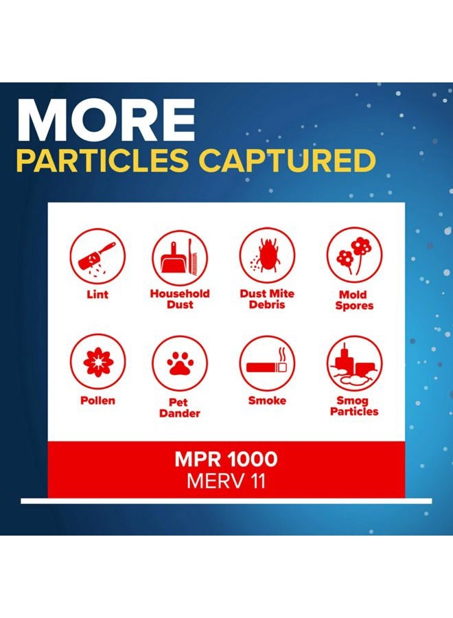 FILTRETE 16X25X1, Ac Furnace Air Filter, Mpr 1000, Micro Allergen Defense, 2-Pack (Exact Dimensions 15.719 X 24.72 0.84)"Min 1 year manufacturer warranty" - Image 5