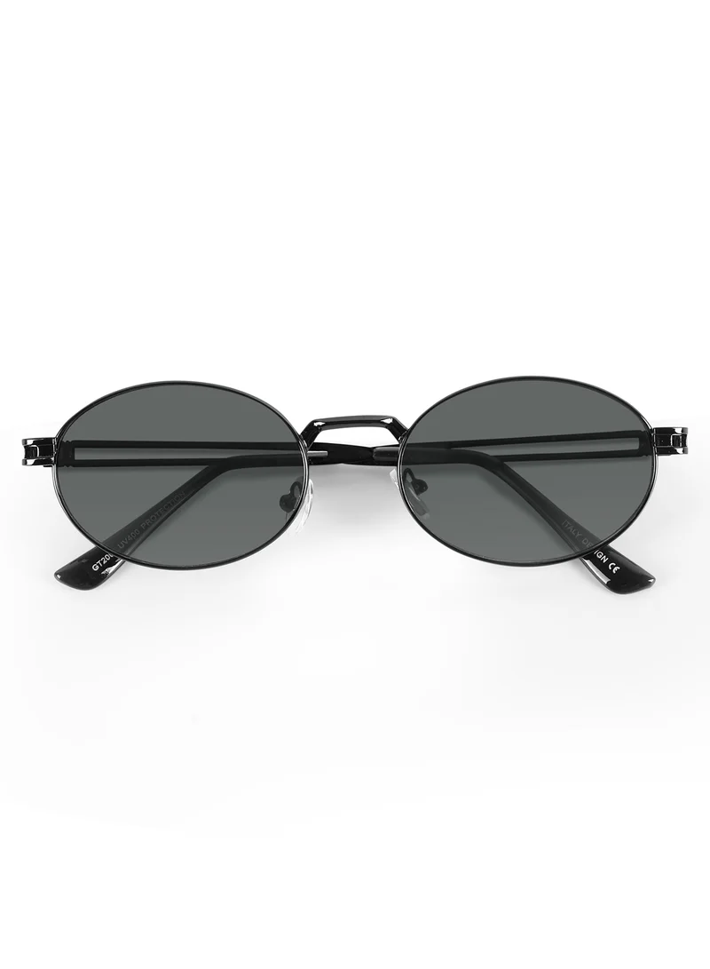 ووجلز Unisex Oval Sunglasses| 100% UV Protection| Men & Women