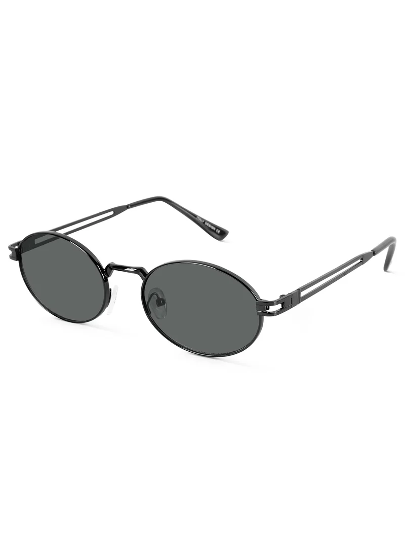 ووجلز Unisex Oval Sunglasses| 100% UV Protection| Men & Women