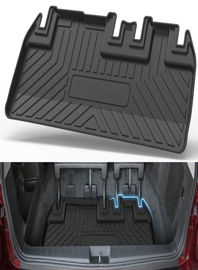 Generic Toyota Sienna Cargo Trunk Mat, Rear Boot Liner Cargo Mat for Sienna 2011-2020 Models, Heavy duty, Black  - Image 2