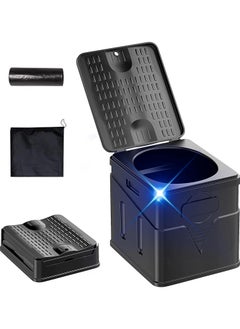 Yoawllty Portable Toilet with Lid for Camping, Folding Emergency Toilet for Adults Children, Compact Portable Potty for Camping Accessories, Cars, Hiking, Beaches  - Image 1