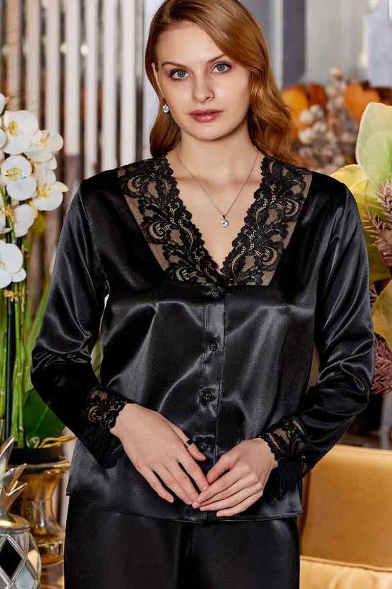Jeremi Dowry Lace Satin Set of 6  - Image 3
