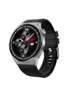 GT8 Porsche Smartwatch Bluetooth HR Sport Waterproof Silver