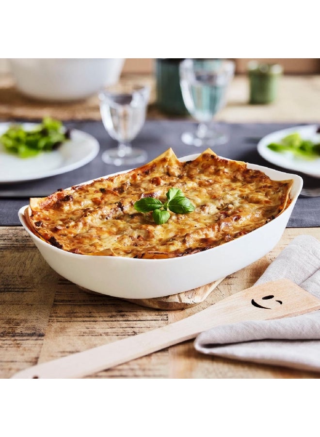 لومينارك طبق خبز مستطيل سمارت كوزين كارين أبيض ٣٠ × ٢٢ سم - Image 4