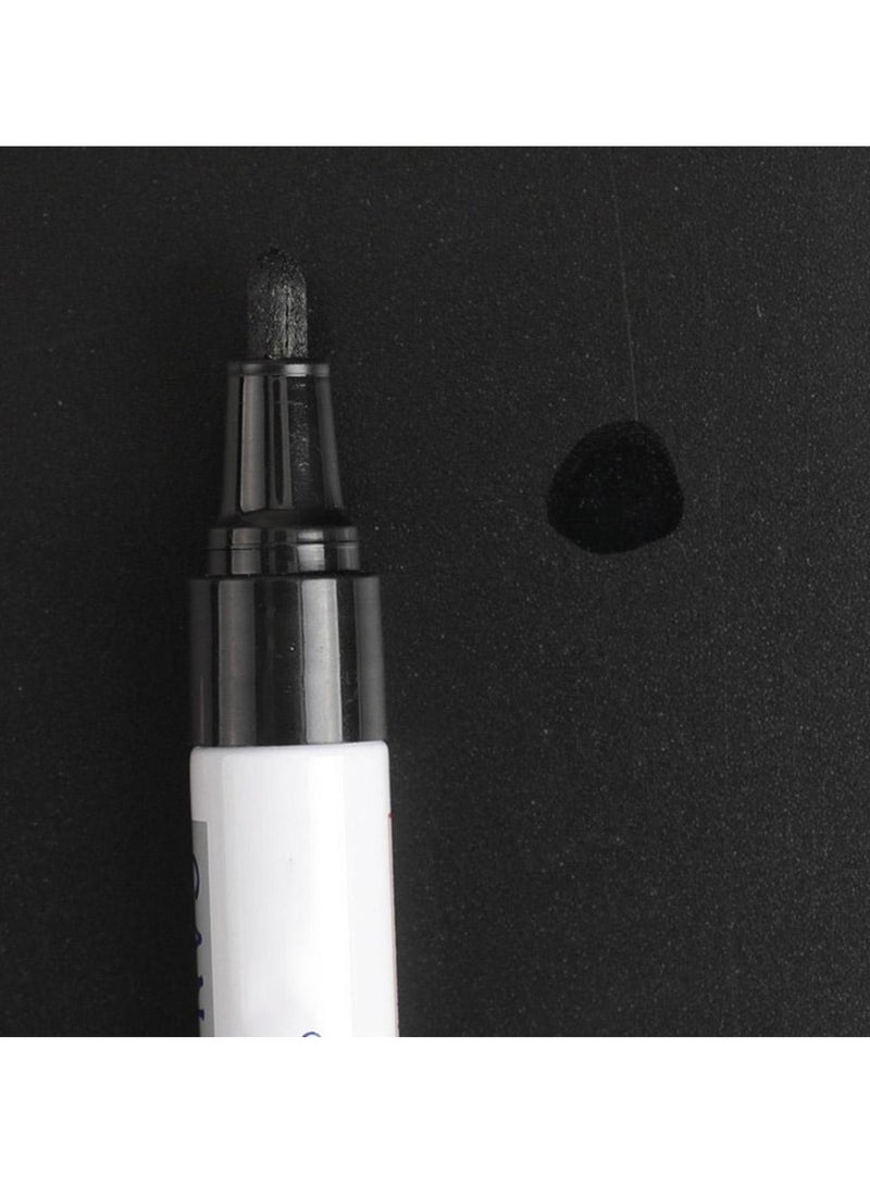 Generic Car Paint Marker Pen, Waterproof Cars Wheel Tire Oily Mark Pen, Quick Dry Auto Rubber Tyre Paint Pen, Metal Permanent Paint Marker For Car Body Tyres Metal Rubber, (1pc, Black)  - Image 2