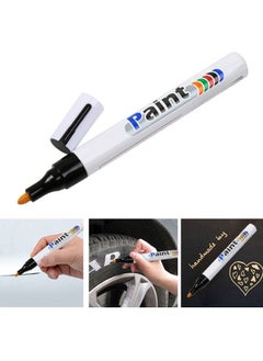 Generic Car Paint Marker Pen, Waterproof Cars Wheel Tire Oily Mark Pen, Quick Dry Auto Rubber Tyre Paint Pen, Metal Permanent Paint Marker For Car Body Tyres Metal Rubber, (1pc, Black)  - Image 5