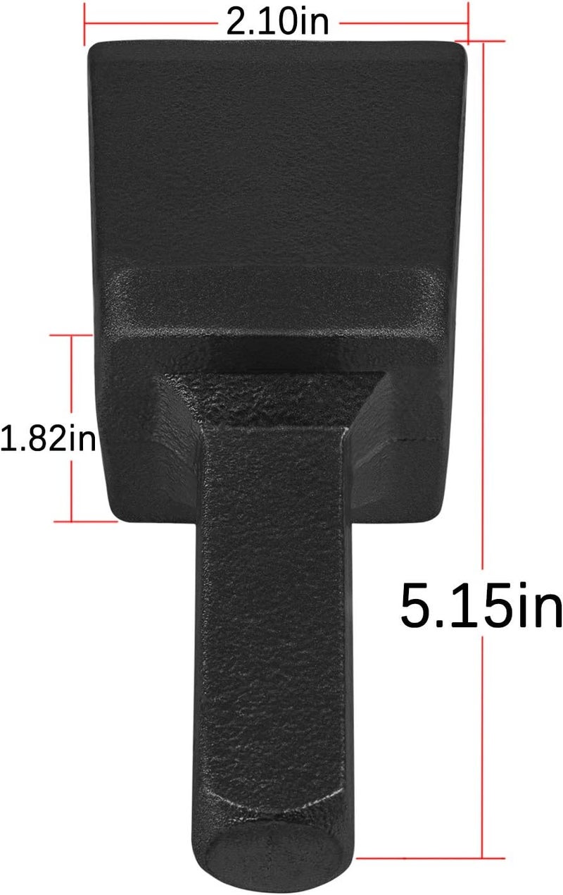 Yoursme Blacksmith Anvil Hardy Tool 3/4 Inch Shank Cutter Black - Image 3