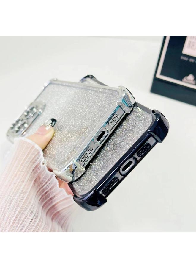 اس-توب جراب لهاتف iPhone 12 Pro Max، جراب هاتف TPU مقاوم للصدمات بأربع زوايا، لامع كهربائيًا - Image 5