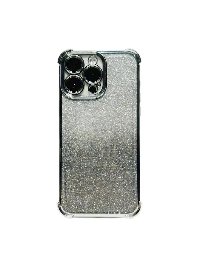 اس-توب جراب لهاتف iPhone 12 Pro Max، جراب هاتف TPU مقاوم للصدمات بأربع زوايا، لامع كهربائيًا - Image 1