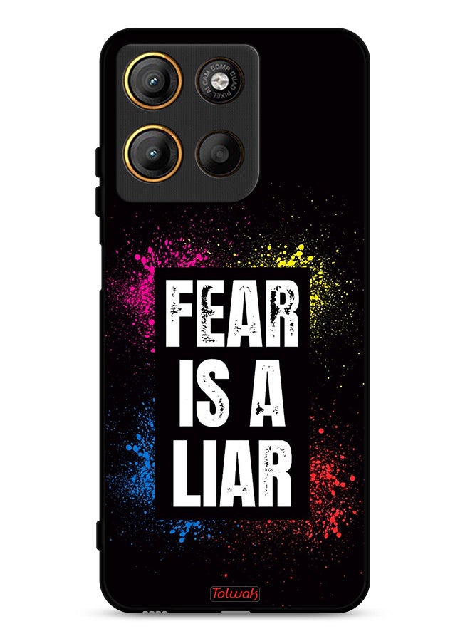 Tolwak Motorola Moto G15 Protective Case Cover Fear Is A Liar