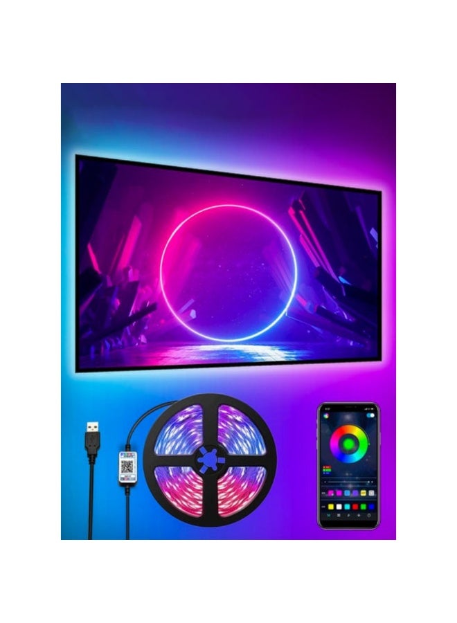 RGB LED Strip Light Multicolour 2meter - Image 2