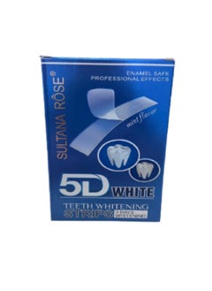 5D 5D White Teeth Whitening Strips Advanced Fast Effective 3 Days Significant Whitening Portable Comfortable Easy to Use 7Pcs/Pack  - Image 1