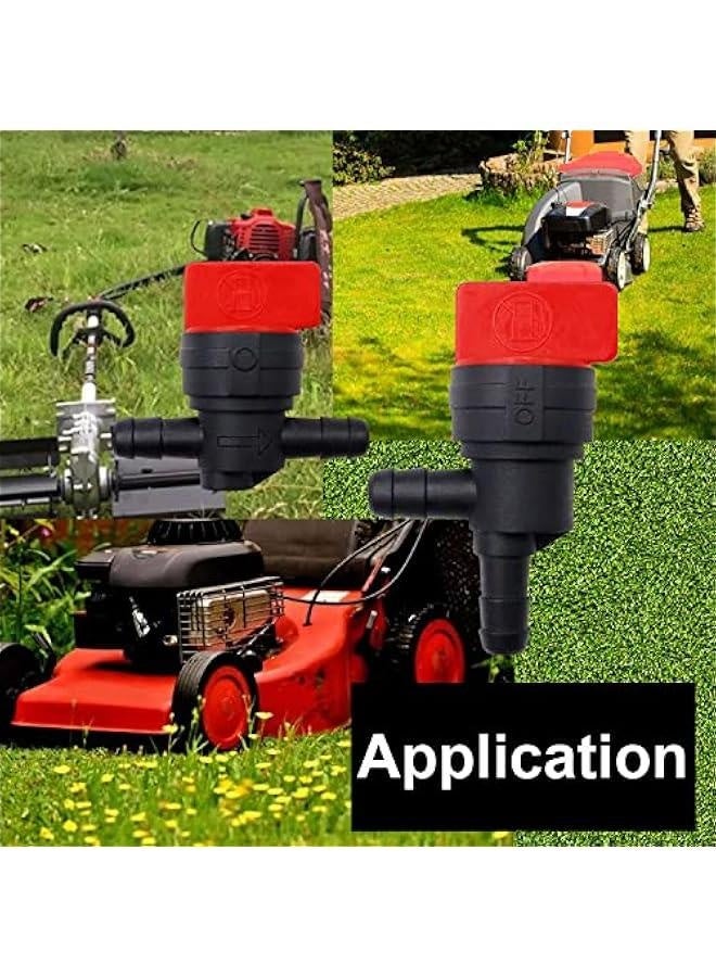 Generic 90°Fuel Shut Off Valve,3PCS 1/4Line Gas Fuel Small Engine Shut Off valves Compatible with 494769 698181 494539 Gas Fuel shutoff valves Lawn Tractors.  - Image 5