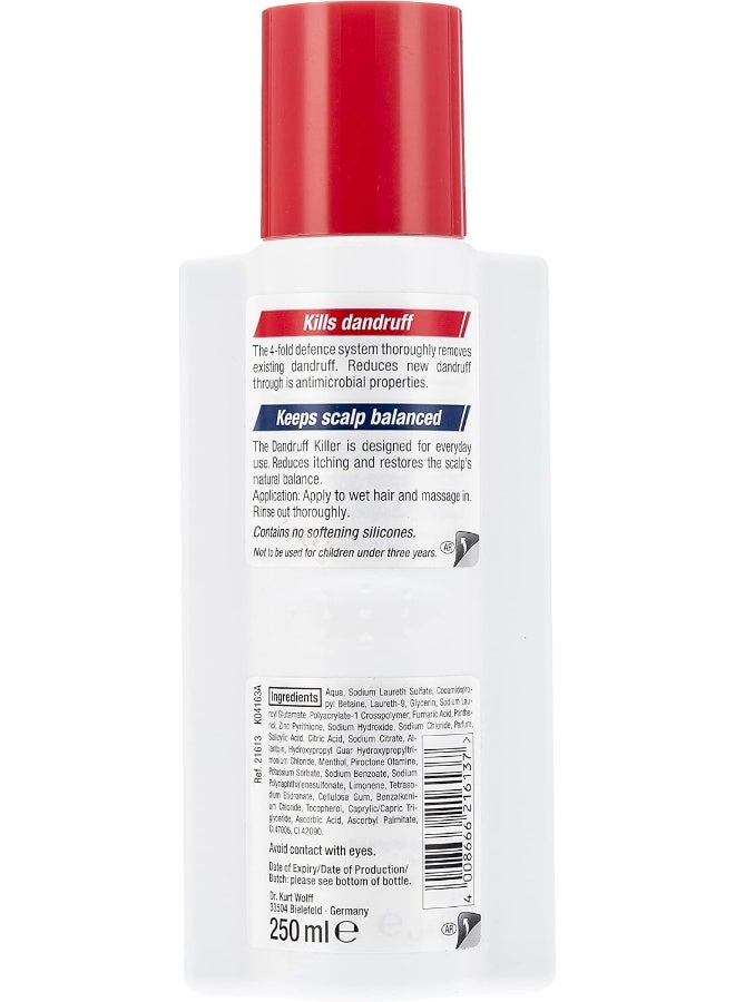 Alpecin Dandruff Killer Shampoo 1X 250Ml - Image 2